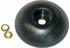 Laufteller AD 100 mm, ID 14 mm, H 24 mm – mit Reduzierringen auf Ø 8 mm und 10 mm GartenShop24 - Hochwertige Gartengeräte