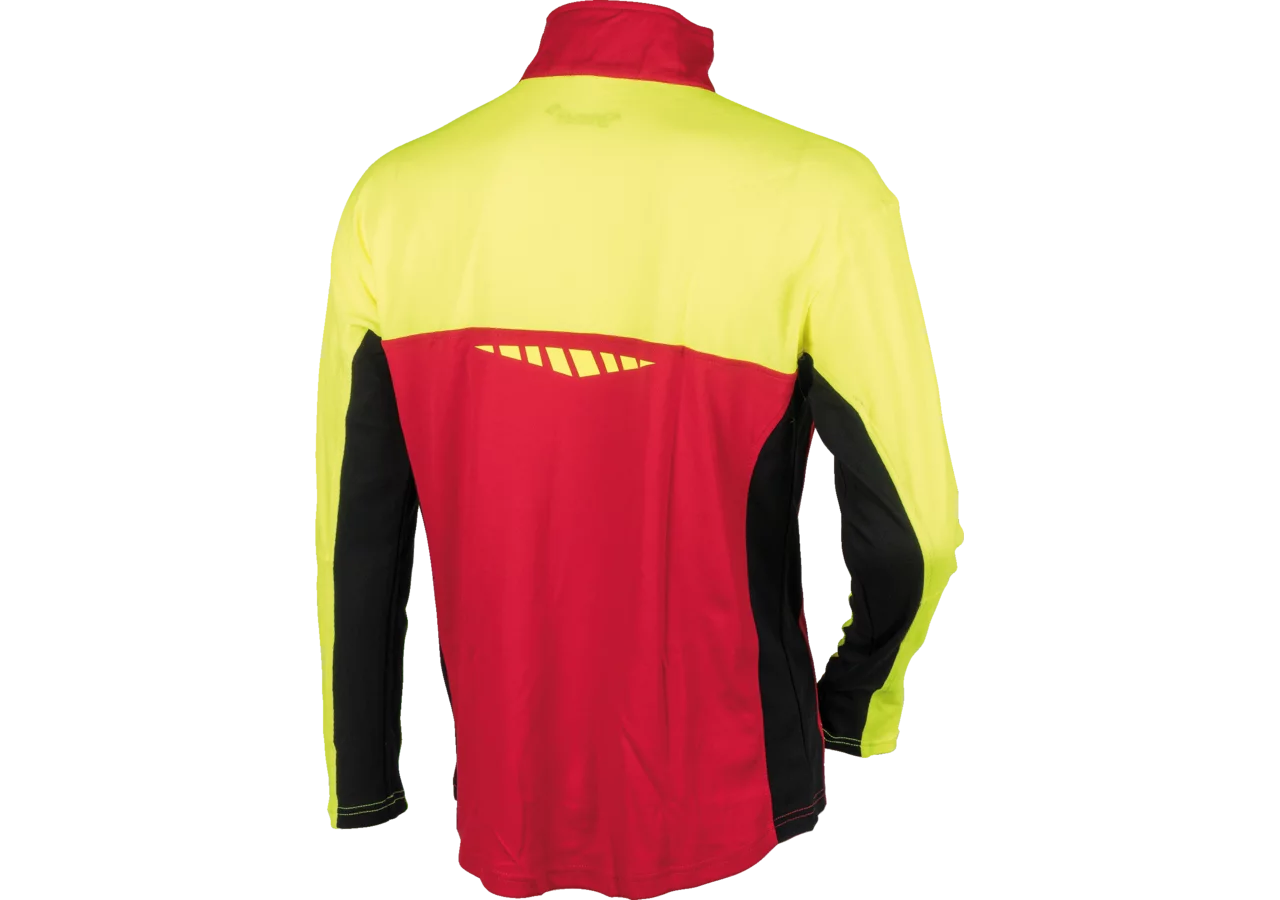Forst-Shirt Woodcreek, Rot-Schwarz-Gelb, Größe XXXL GartenShop24