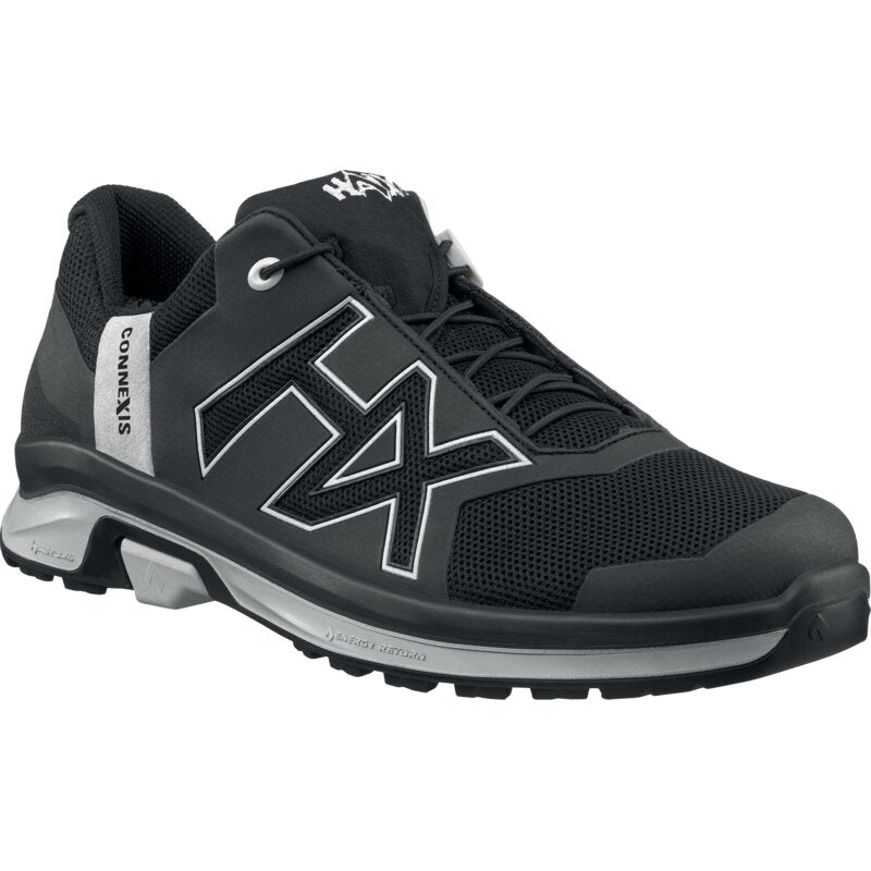 Haix Freizeitschuh CONNEXIS Go GTX low black-silver, Größe 39 360004 Haix