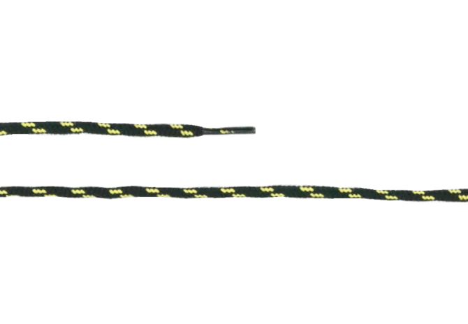 Schnürsenkel L 180 cm, Farbe schwarz-gelb Haix