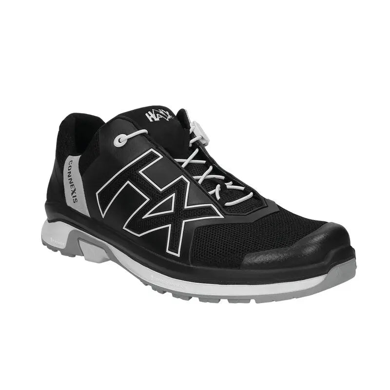 Freizeitschuh Haix CONNEXIS AIR low 360012 Größe 40 in black/silver, Seitenansicht