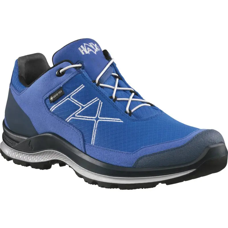 Haix Freizeitschuh Black Eagle Adventure 3.0 GTX low, azure-silver Größe 46 330143 Haix