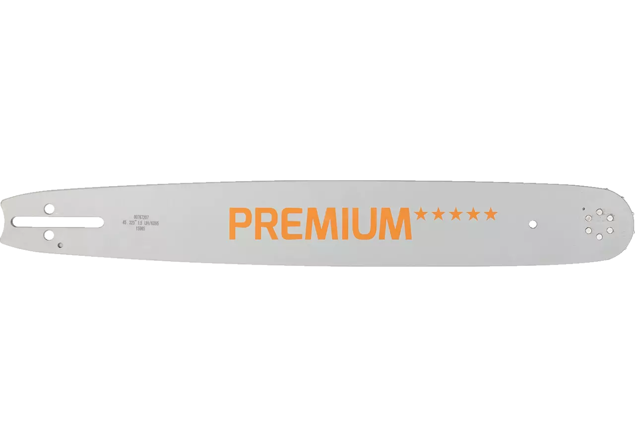 Motorsägenschwert Premium L 45 cm, T .325 Zoll, S 1,5 mm Bauchige Form, mit 6 Nieten im Prillinger Premium