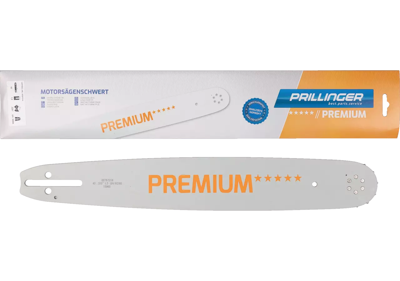 Motorsägenschwert Premium L 40 cm, T .325 Zoll, S 1,5 mm Prillinger Premium