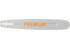 Motorsägenschwert Premium L 38 cm, T .325 Zoll, S 1,5 mm Bauchige Form, mit 6 Nieten im Prillinger Premium