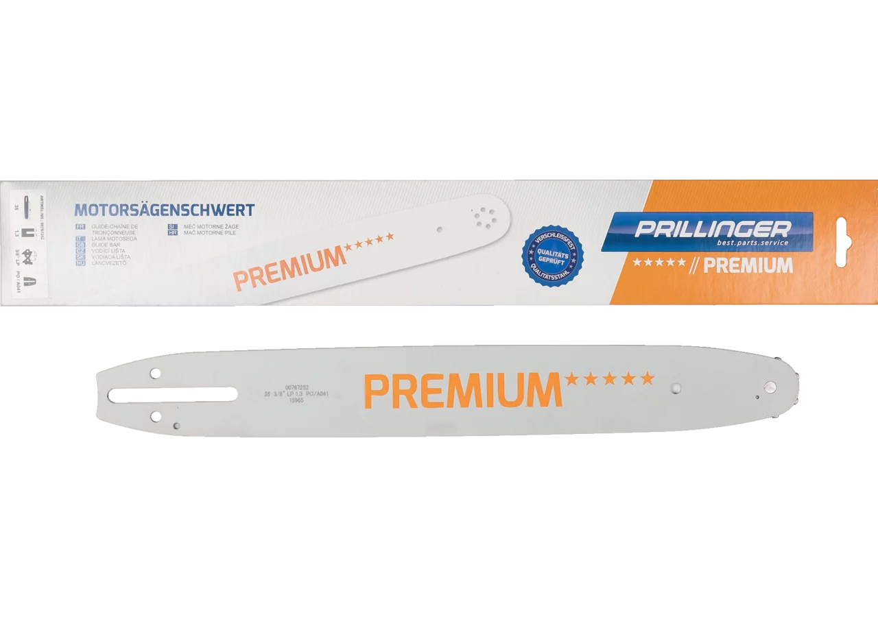 Motorsägenschwert Premium L 35 cm, T 3/8 Zoll, S 1,3 mm Prillinger Premium