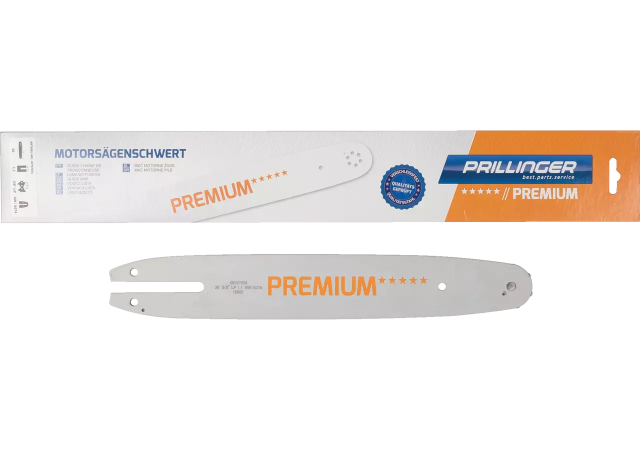 Motorsägenschwert Premium L 30 cm, T 3/8 Zoll, S 1,1 mm Prillinger Premium