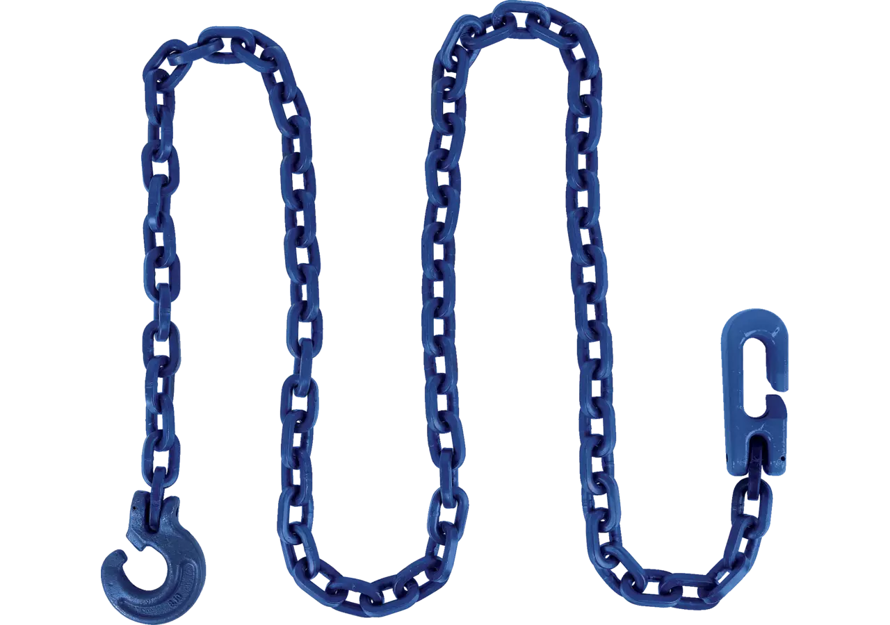 Kuppelchokerkette 8 mm, L 2.000 mm, Güte 100, Blau GartenShop24