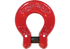 Omega-Schäkel für Kette 7-8 mm, Güte 80, Rot GartenShop24