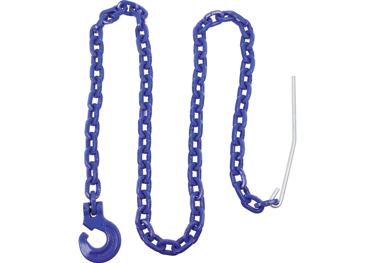 Würgekette 6 mm, L 2.000 mm, Güte 100, Blau GartenShop24