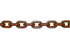Vierkantkette 8 mm, Meterware, Güte 80, Rot GartenShop24