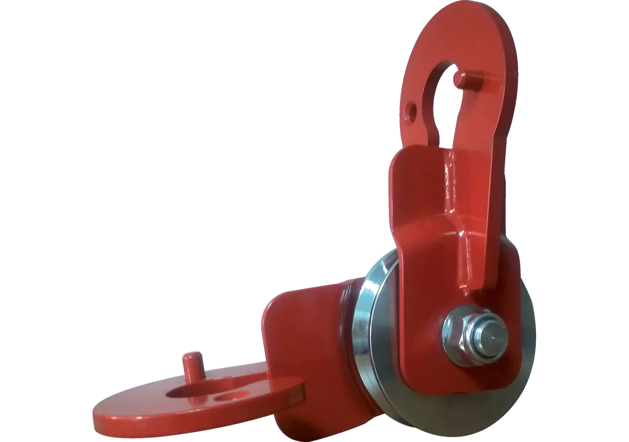 Umlenkrolle 40 kN mit Stahllaufrolle Umlenkrolle mit rotierenden Se GartenShop24