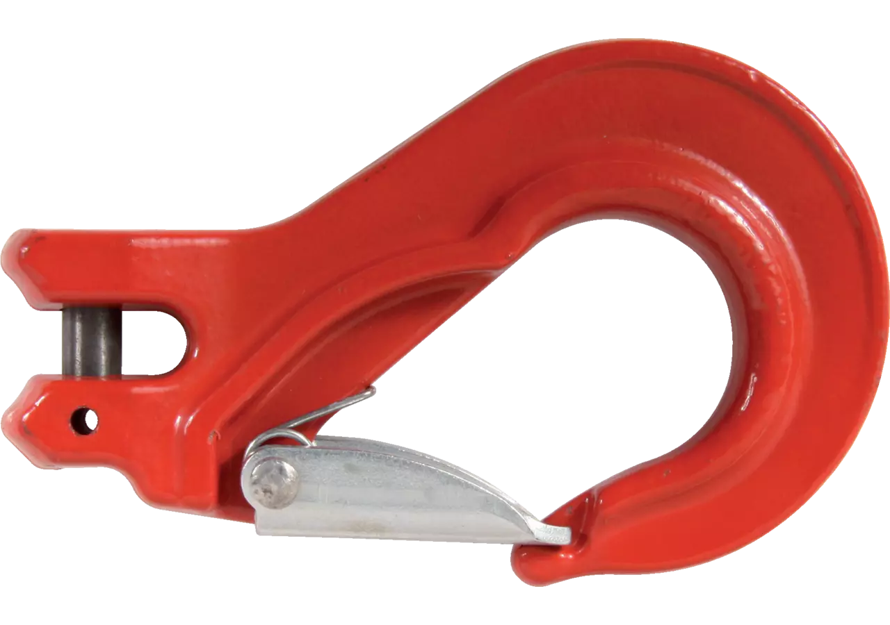Lasthaken für Kette 8 mm, Güte 80, Rot GartenShop24