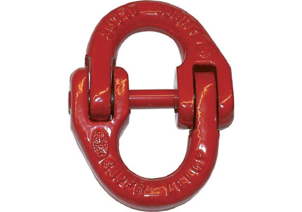 Verbindungsglied für Kette 7-8 mm, Güte 80, Rot GartenShop24