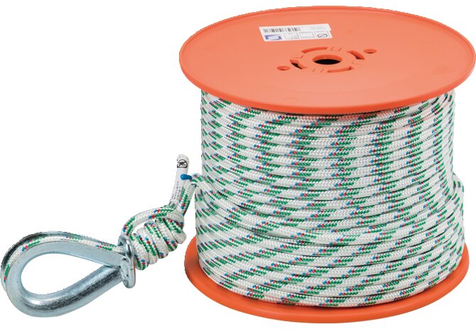 Kunststoffseil AD 8,0 mm, L 100 m passend zu EDER-Winch 500B Eder