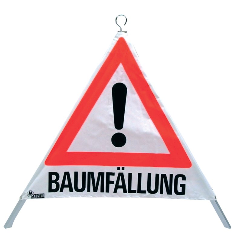 Warnfaltdreieck Baumfällung GartenShop24 - Hochwertige Gartengeräte