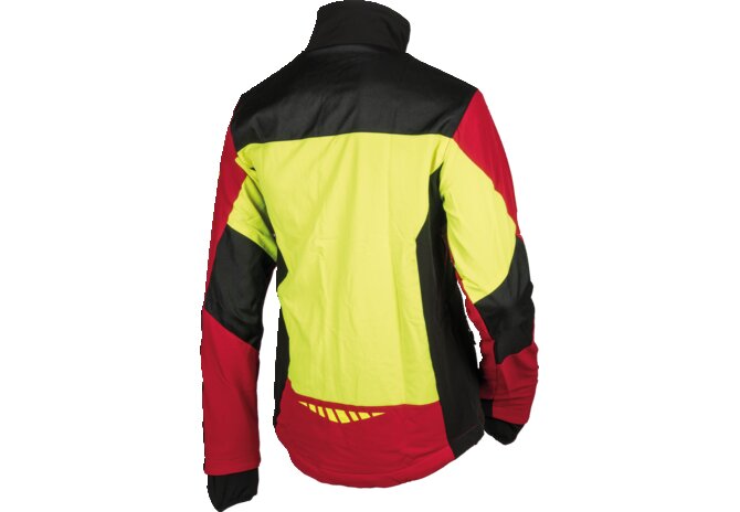 Forstjacke Woodcreek, Rot-Schwarz-Gelb, Größe XXL GartenShop24