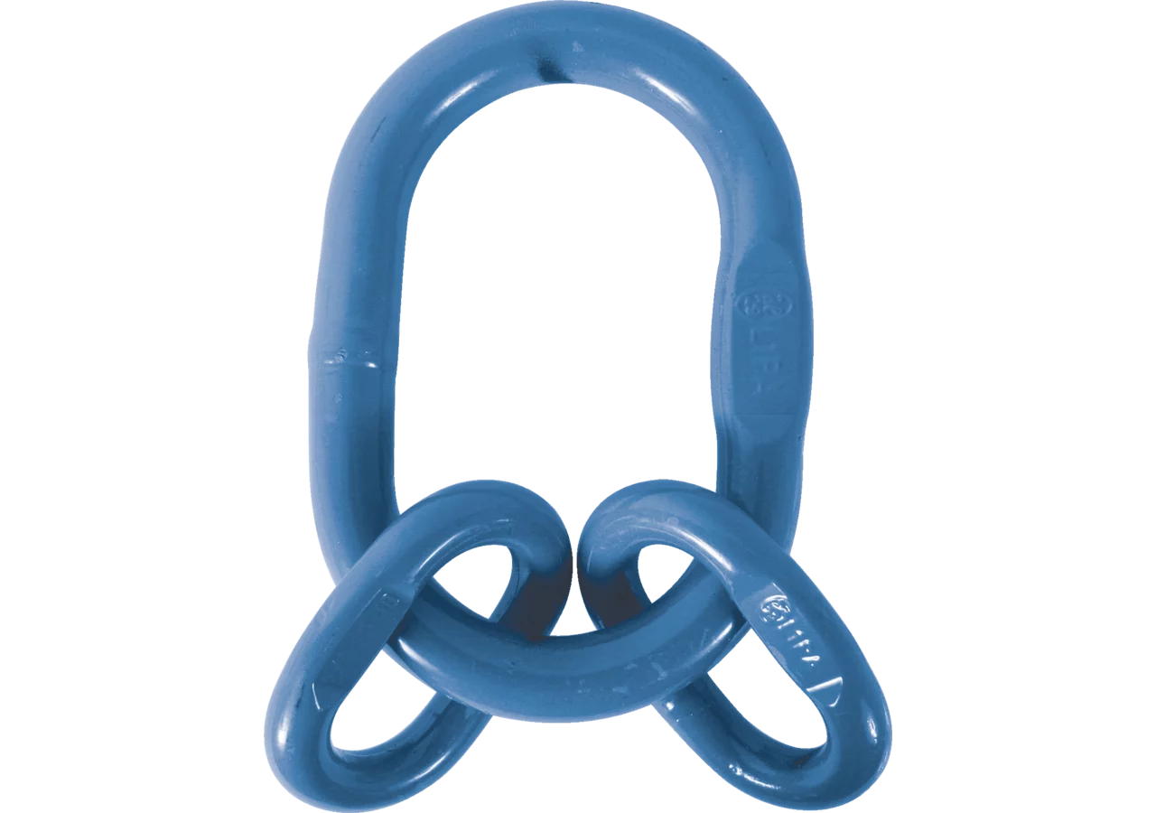 Aufhängekopf für Kette 8 mm, Güte 100, Blau GartenShop24