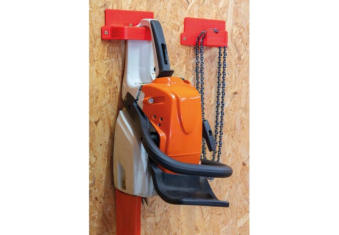 Motorsägenkettenhalter Woodyfix-Multitool 2.0 für Wandbefestigung solo GartenShop24