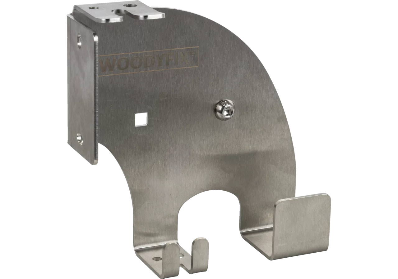 Motorsägenhalter Woodyfix-Multitool 3.0 aus Edelstahl mit Zubehöraufnahme GartenShop24