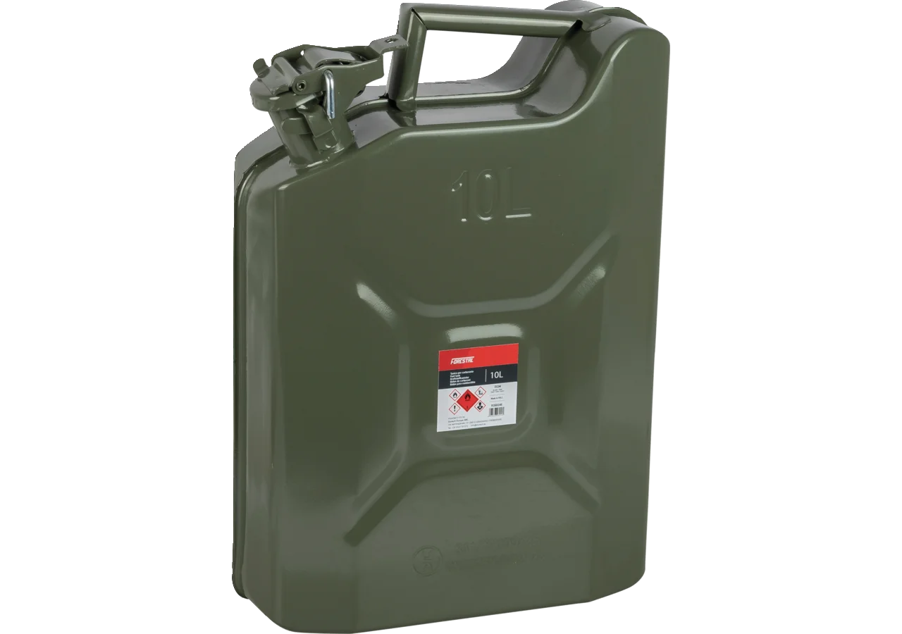 Benzinkanister aus Metall, 10 Liter GartenShop24