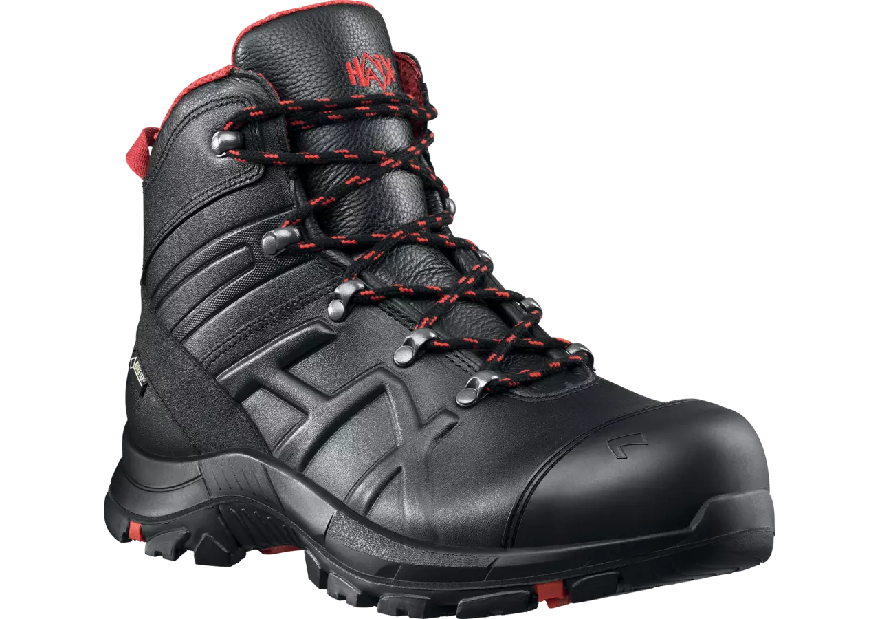 Sicherheitsschuh Black Eagle Safety 54 Mid, black-red Haix