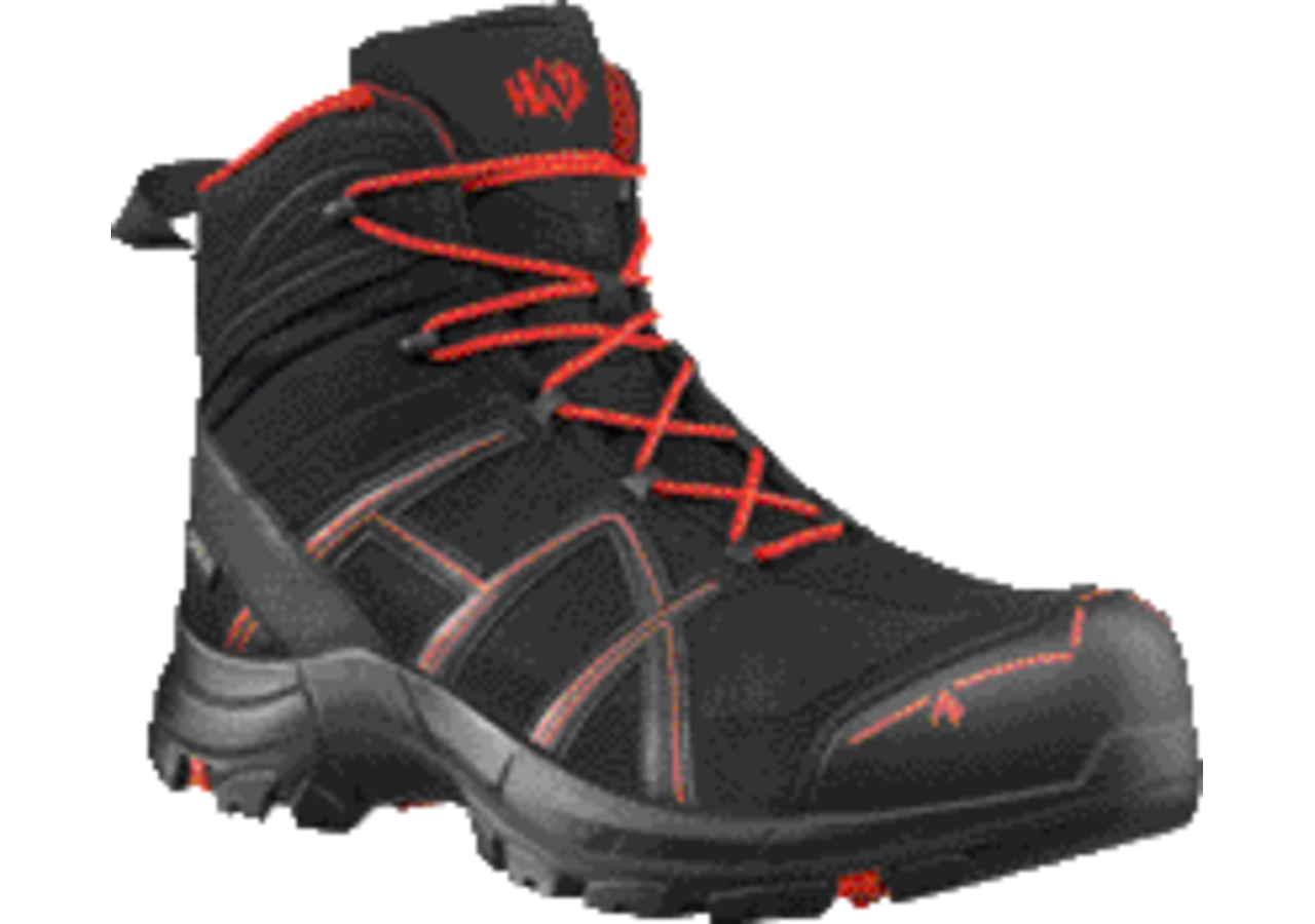 Sicherheitsschuh Black Eagle Safety 40.1 Mid, black-red Haix