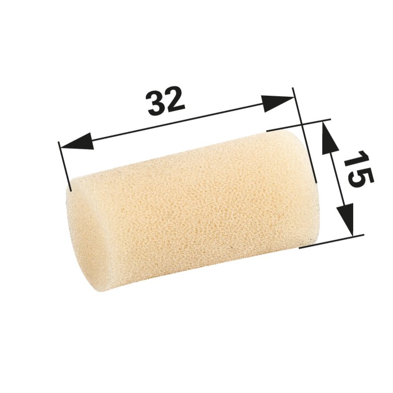 Stihl Filtereinsatz L 32 mm, AD 15 mm 11103581800 – Universal Filtereinsatz für Benzinfilter Stihl