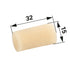 Stihl Filtereinsatz L 32 mm, AD 15 mm 11103581800 – Universal Filtereinsatz für Benzinfilter Stihl
