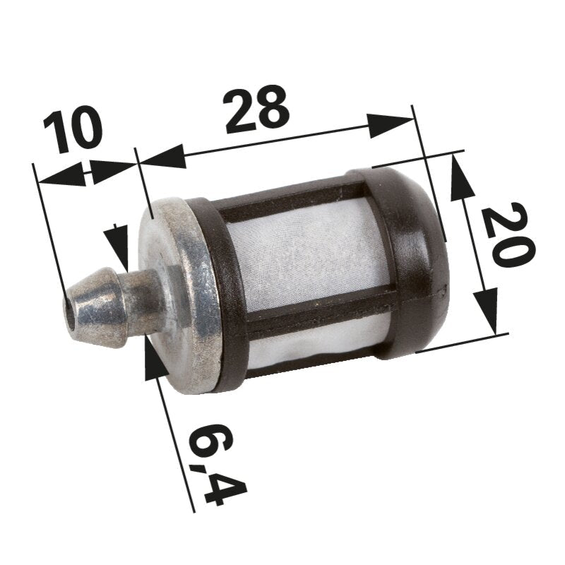 Stihl Benzinfilter für Schlauch ID 6 mm 00003503502 – Ansaugfilter Stihl