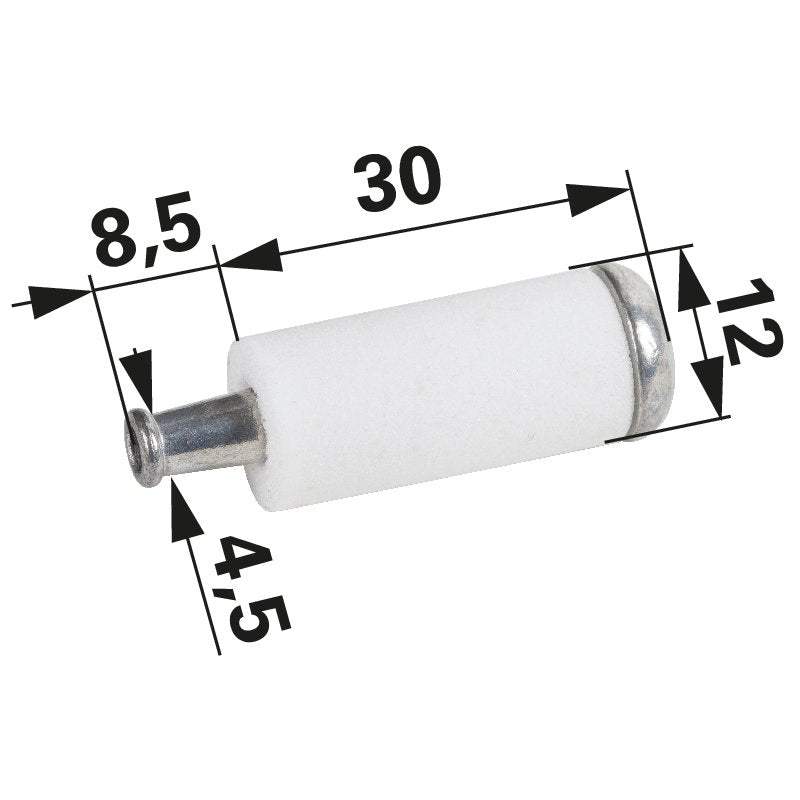 Benzinfilter für Schlauch ID 6 mm – Universal Benzinfilter GartenShop24 - Hochwertige Gartengeräte