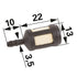 Benzinfilter für Schlauch ID 4 mm – Universal Benzinfilter GartenShop24 - Hochwertige Gartengeräte