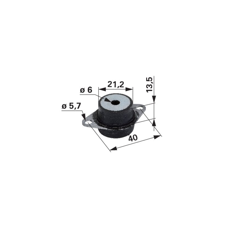 Stihl Vibrationsdämpfer 11157909901 – Vibrationspufferpassend zu Modell: Stihl MS 030 Stihl