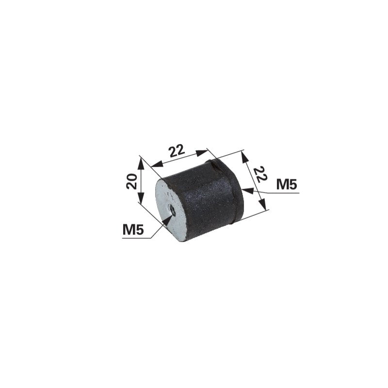 Stihl Vibrationsdämpfer 11207909600 – passend zu Modell: Stihl 010 Stihl