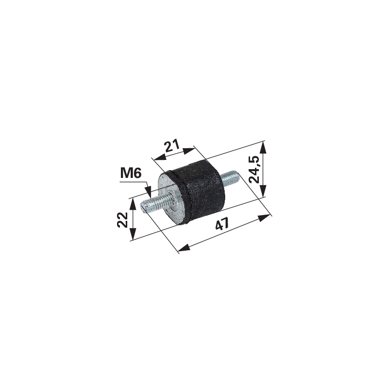 Stihl Vibrationsdämpfer 11107909600 – passend zu Modell: Stihl 041 Stihl
