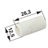 Benzinfilter Filtereinsatz L 26,3 mm, AD 12,5 mm 00770838