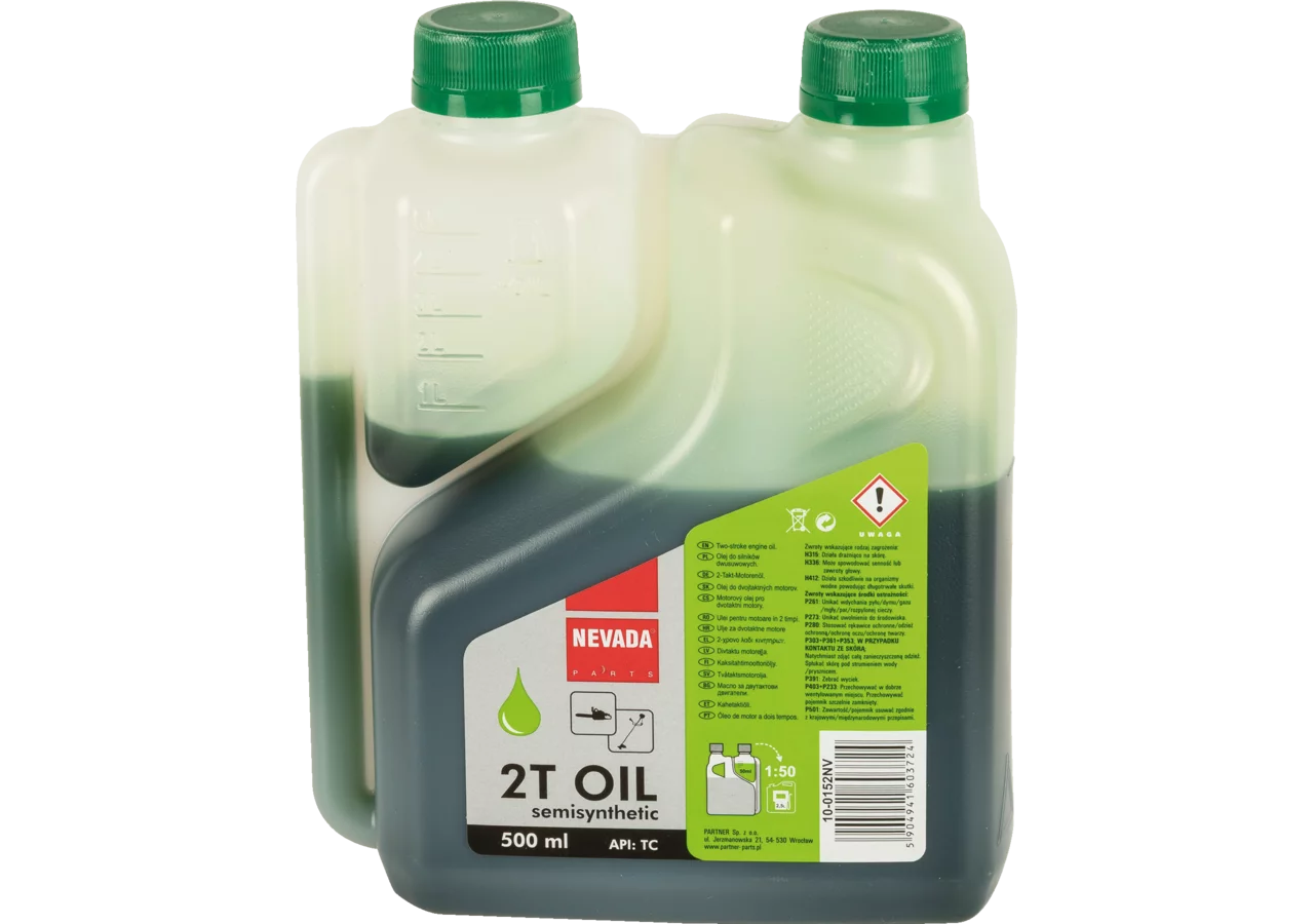NEVADA Zweitaktöl 500 ml Dosierflasche GartenShop24 - Hochwertige Gartengeräte