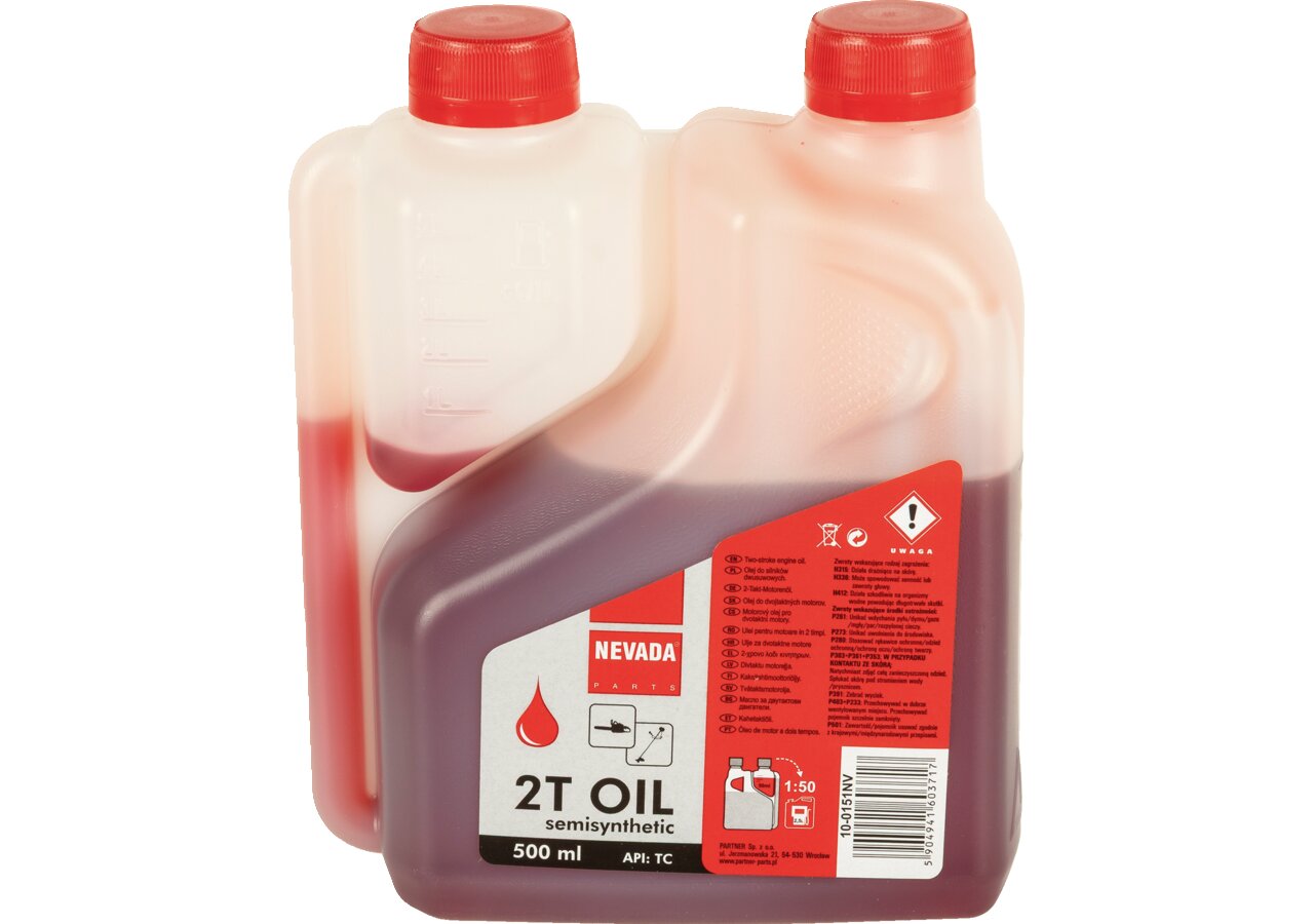 Zweitaktöl NEVADA 500 ml Dosierflasche GartenShop24 - Hochwertige Gartengeräte