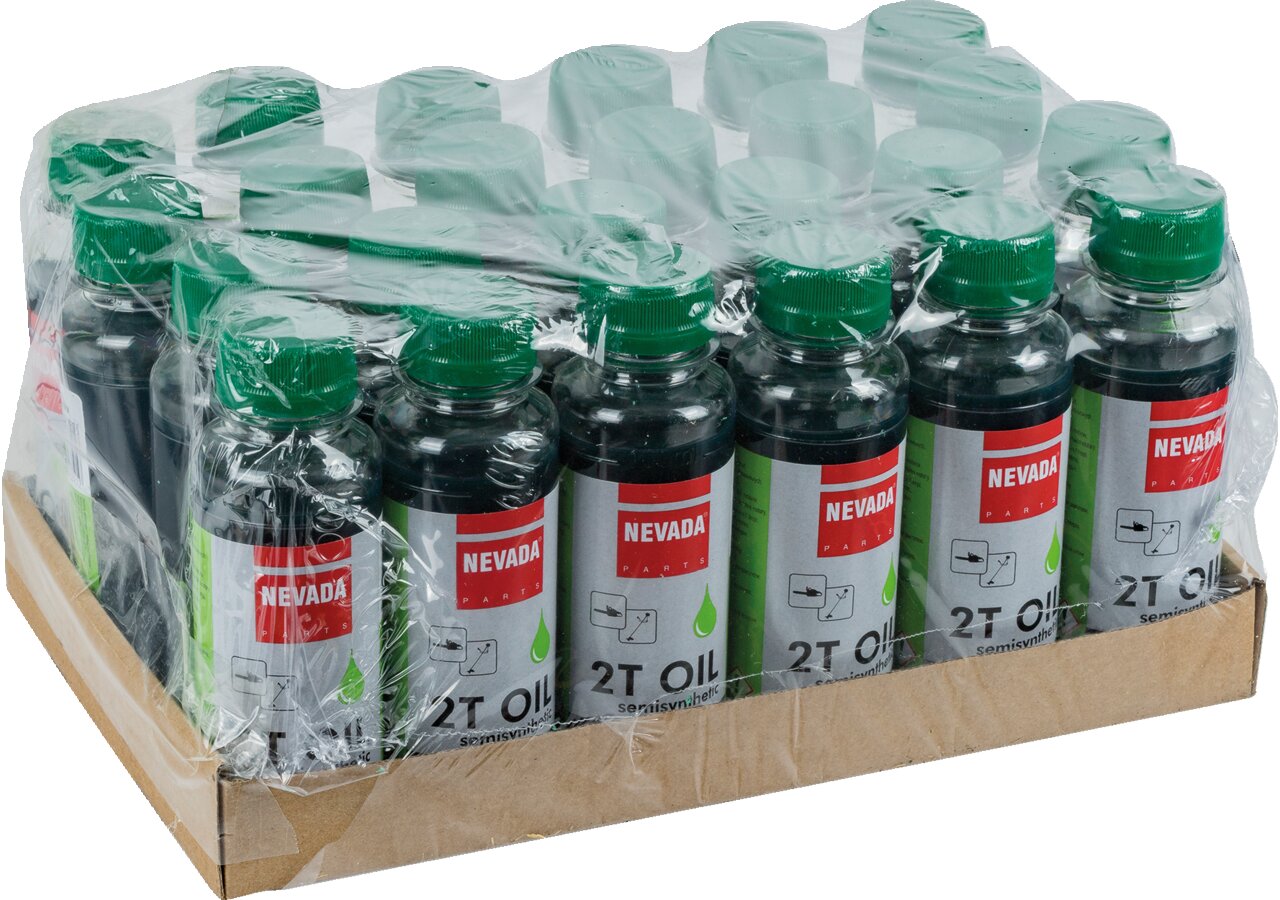 NEVADA Zweitaktöl 100 ml – 24 Stück GartenShop24 - Hochwertige Gartengeräte