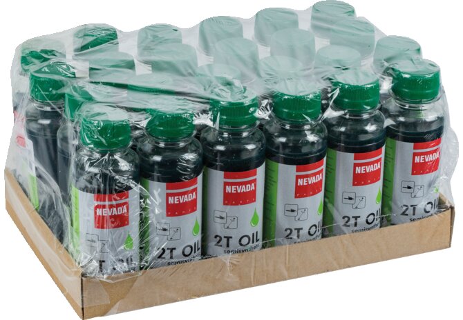 NEVADA Zweitaktöl 100 ml – 24 Stück GartenShop24 - Hochwertige Gartengeräte