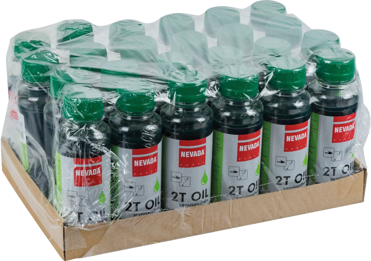 NEVADA Zweitaktöl 100 ml – 24 Stück GartenShop24 - Hochwertige Gartengeräte