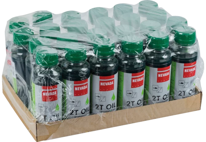 NEVADA Zweitaktöl 100 ml – 24 Stück GartenShop24 - Hochwertige Gartengeräte