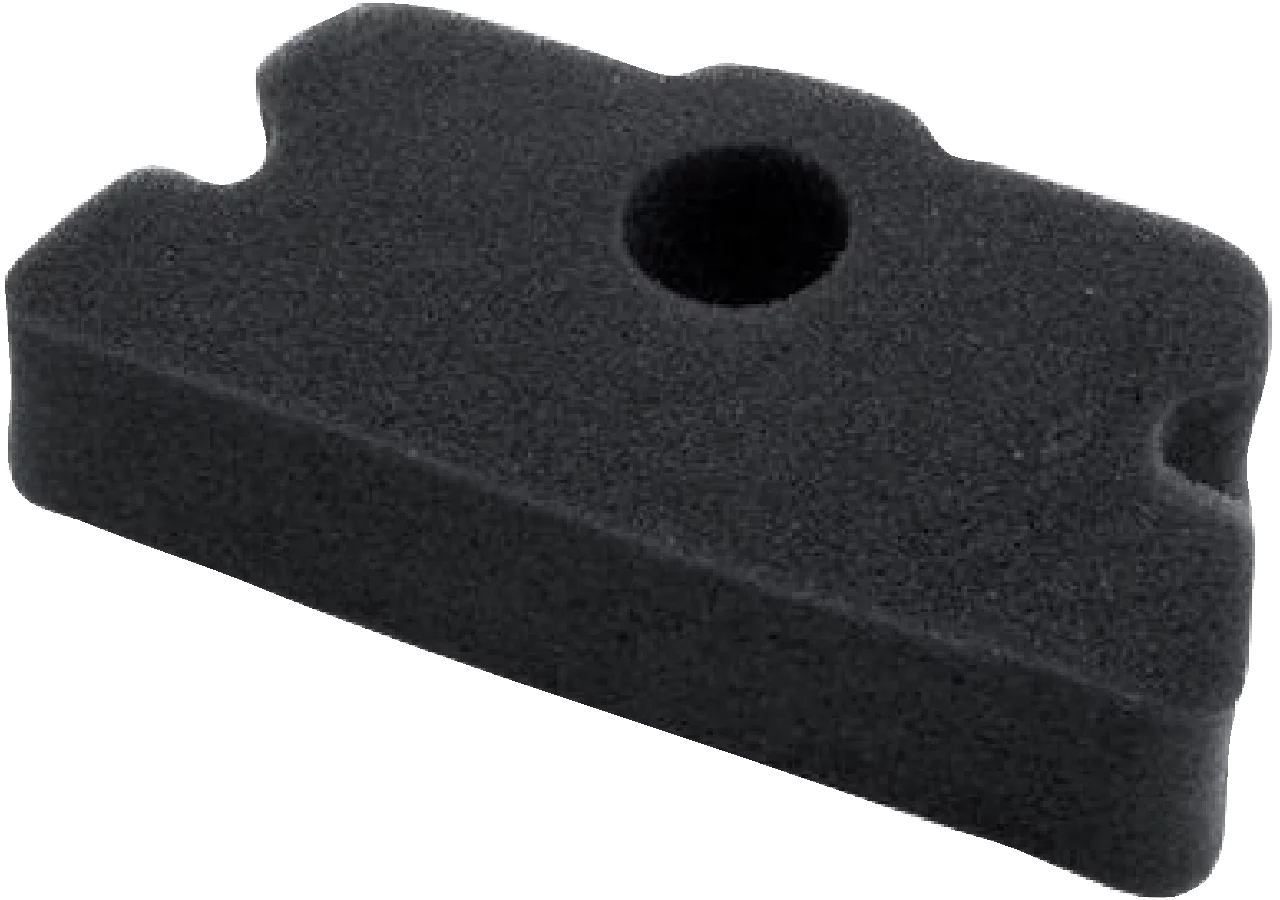 Luftfilter flach, L 117 x B 53 mm – passend für Alpina 3781470 GartenShop24