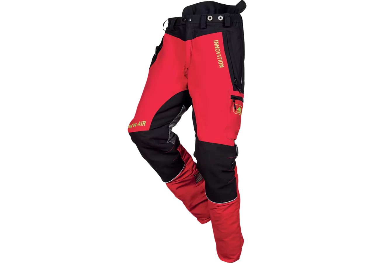 Schnittschutzhose Rot-Schwarz, Größe XL SIP Protection