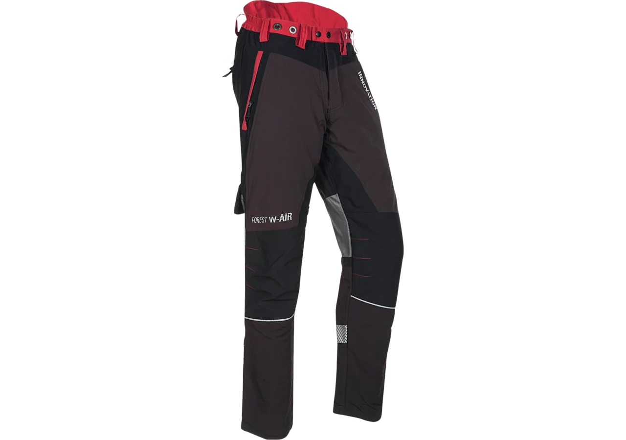 Schnittschutzhose Grau-Rot, Größe XL SIP Protection