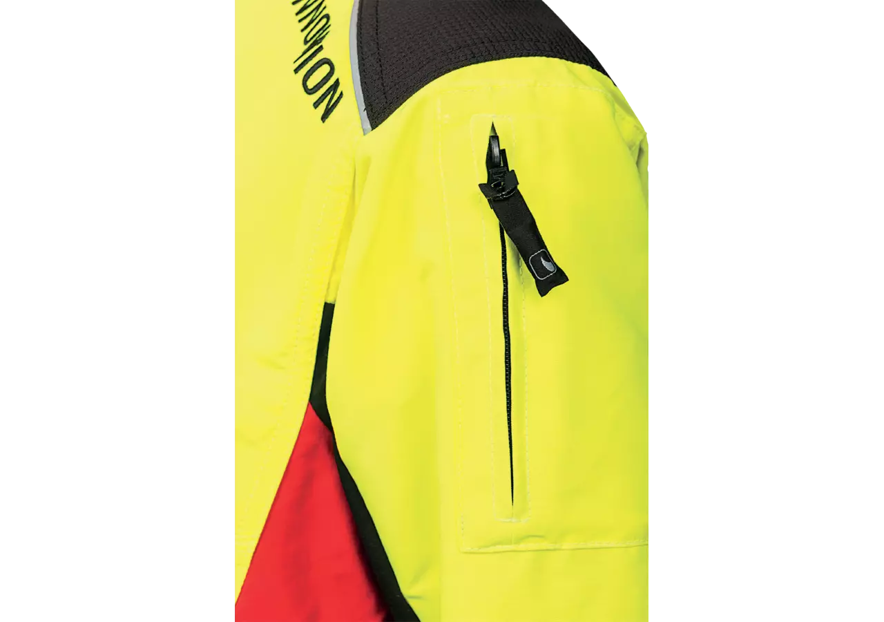 Forstjacke Rot-Leuchtgelb-Schwarz, Größe S SIP Protection