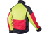 Forstjacke Softshell, Rot-Leuchtgelb-Grau, Größe S GartenShop24