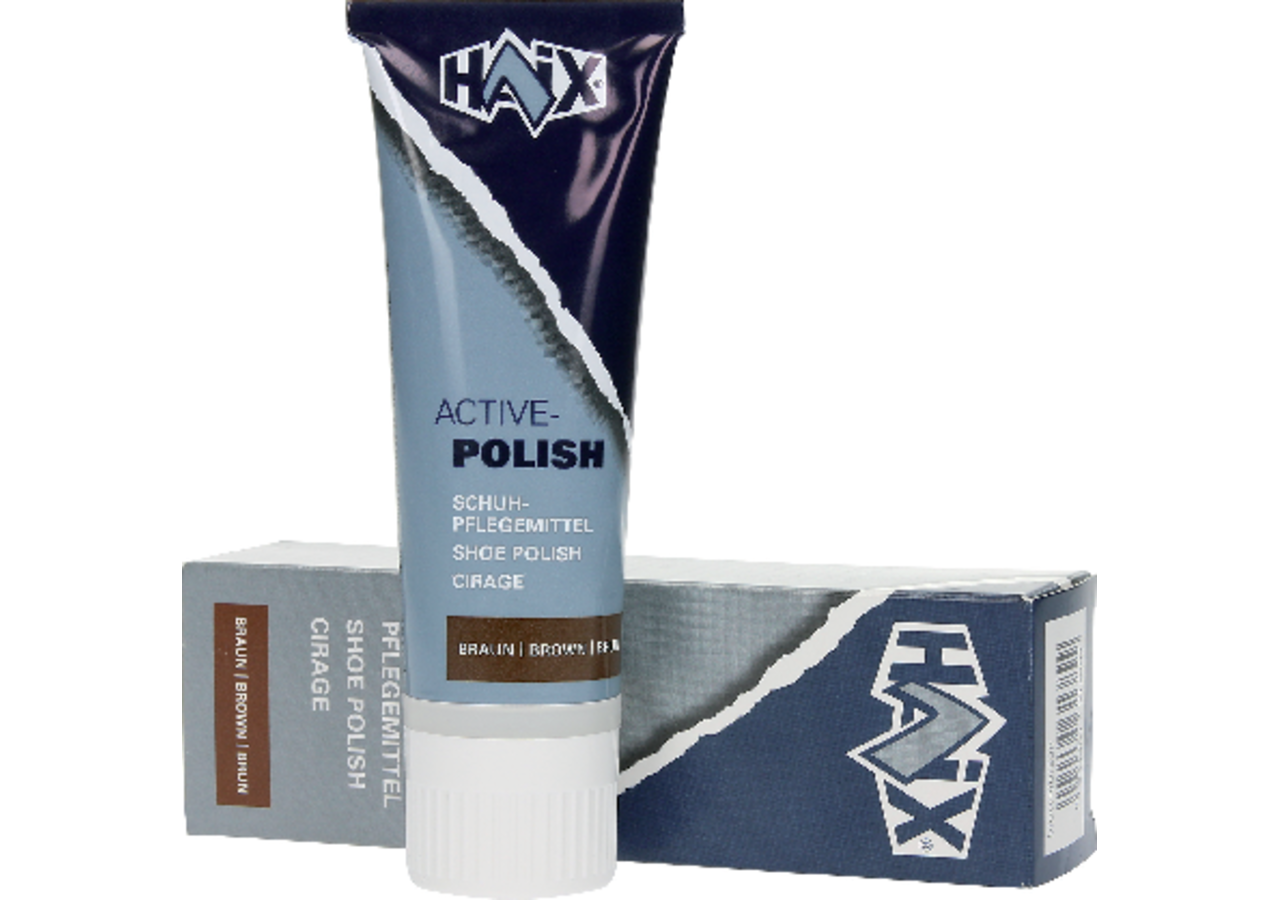 Schuhcreme für Glattleder-Schuhe, Braun, 75 ml Haix