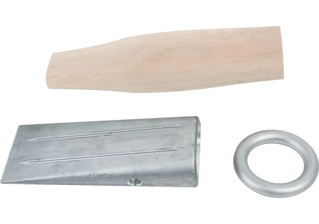Fällkeil L 350 x B 70 x H 40 mm, 3-teilig von Müller und Söhne Leonhard Müller