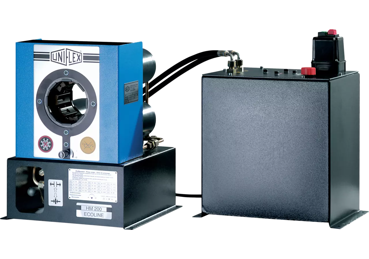 Schlauchpresse HM 200 Ecoline Paket Uniflex